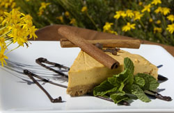 Spa Recipes: Red Mountain Resort & Spa, Eggplant Rolls and Pumpkin Cheesecake