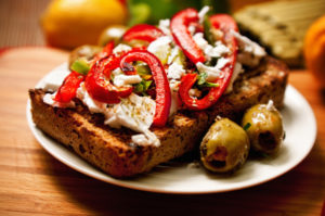 Mediterranean sandwich