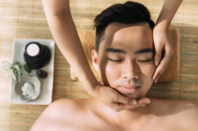 man-facial-massage