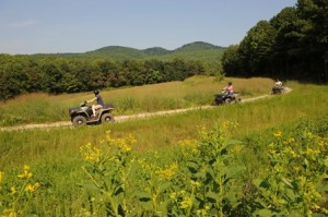 ATV Trail Riding at Primland