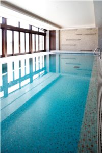 Chlorine-free pool at The Spa at Primland