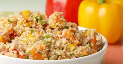 Spa Eastman Recipe: Four-Spice Quinoa with Bell Peppers and Pistachios