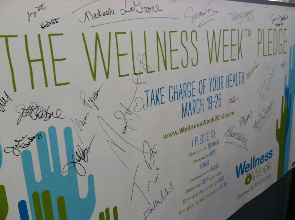 Wellness Week Pledge