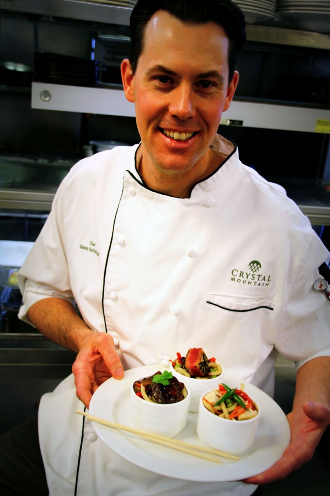 Chef Glenn Noffsinger, photo courtesy of Crystal Mountain Resort & Spa