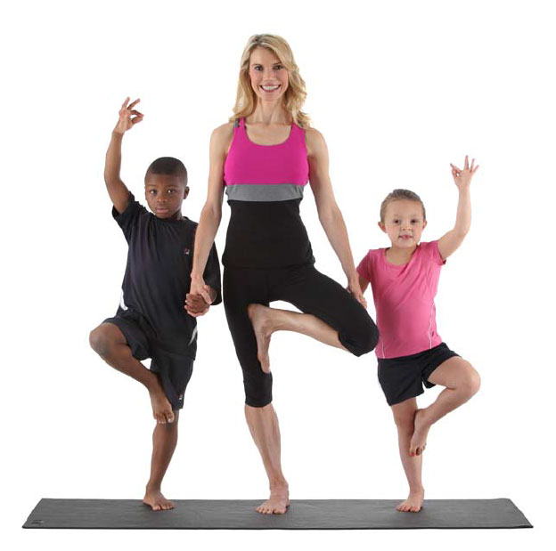 Yoga for kids, image courtesy of Kristin McGee