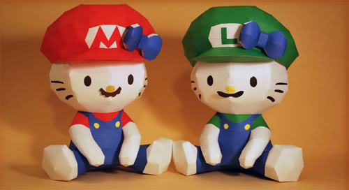 Super Mario Kitty by cinemasiax  Hello kitty backgrounds, Hello