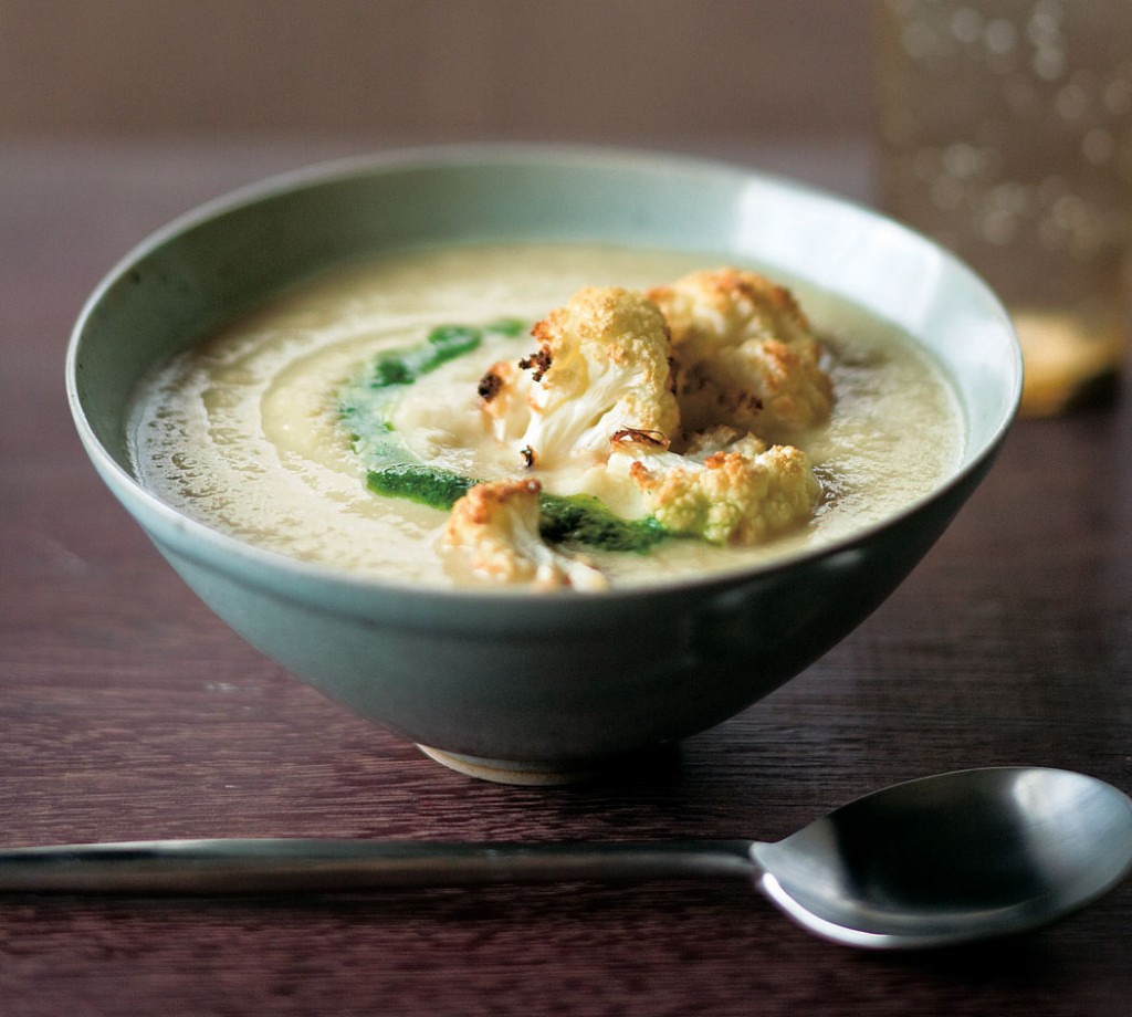 Golden Door Recipe: Creamy Cauliflower Soup with Caramelized Cauliflower