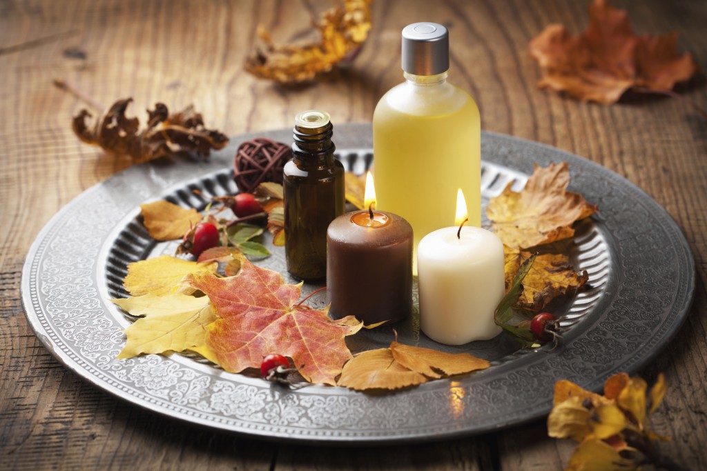 diy fall spa 