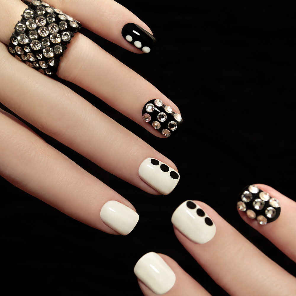 Beautiful shellac nails.