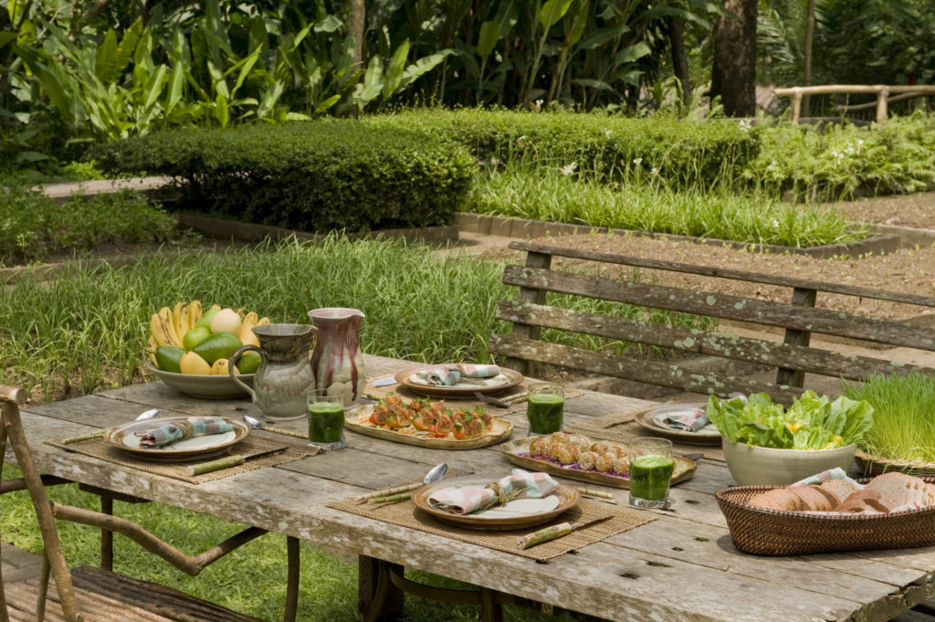 lunch at the farm