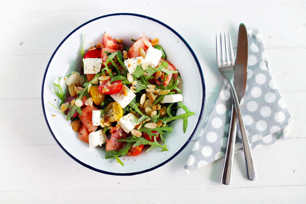 Summer Salads: Watermelon & Feta Recipe