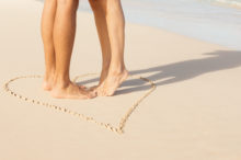 Couple-romance-beach