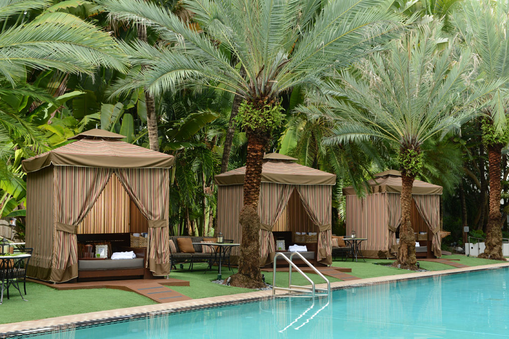 national hotel miami beach pool cabana