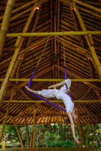 Four Seasons Sayan Bali Anti-Gravity yoga