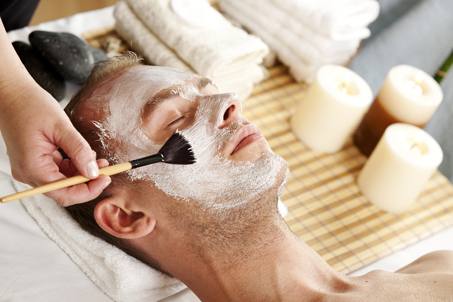 Facial for men's deals face