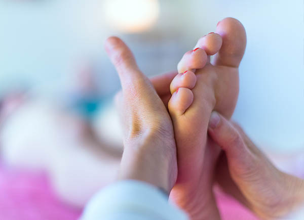 Reflexology points on the foot that will heal your body