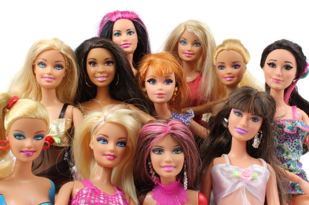 all the barbies in the world