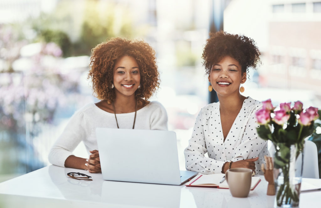 business-women-smiling