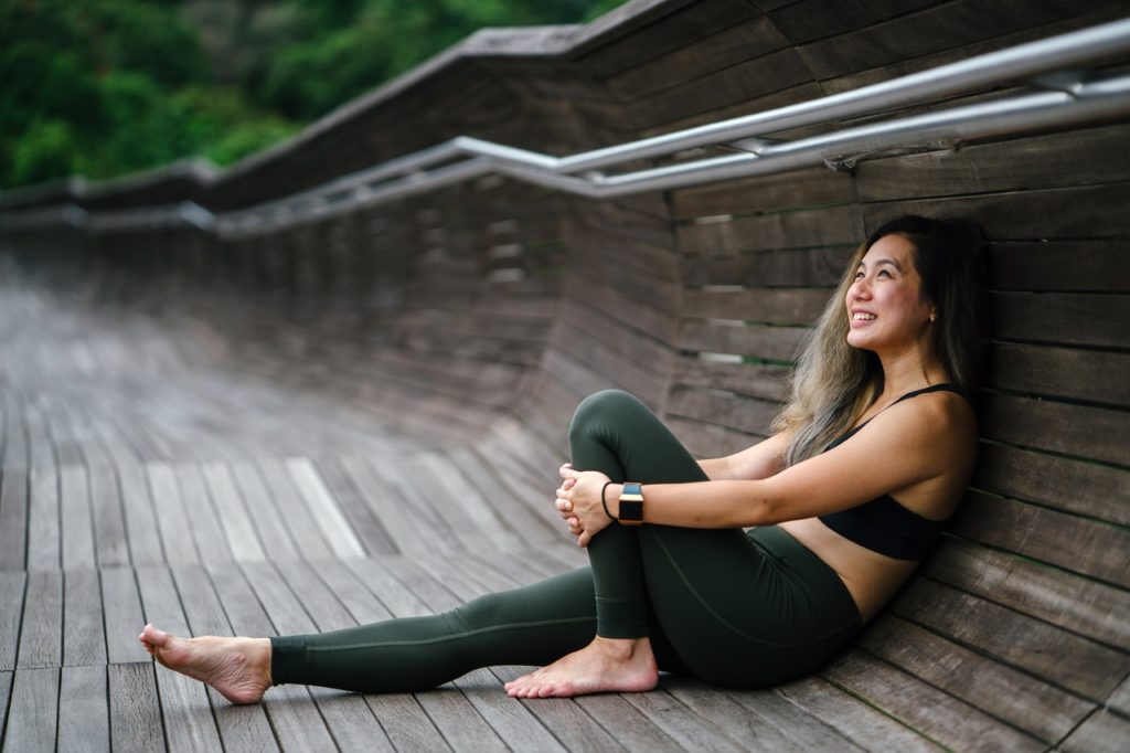 woman-relaxing-outdoor