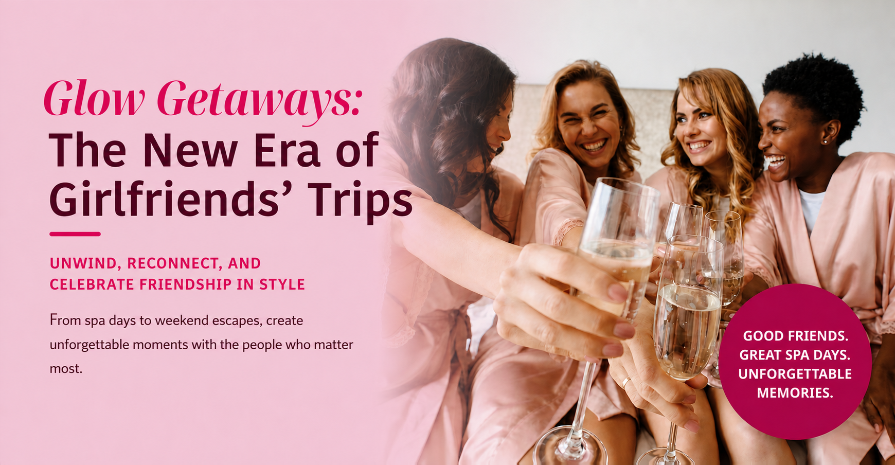 Glow Getaways: The New Era of Girlfriends’ Trips